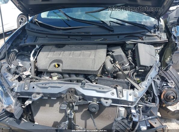 2T1BURHE5KC187472 2019 TOYOTA COROLLA Gray Вид ззаду