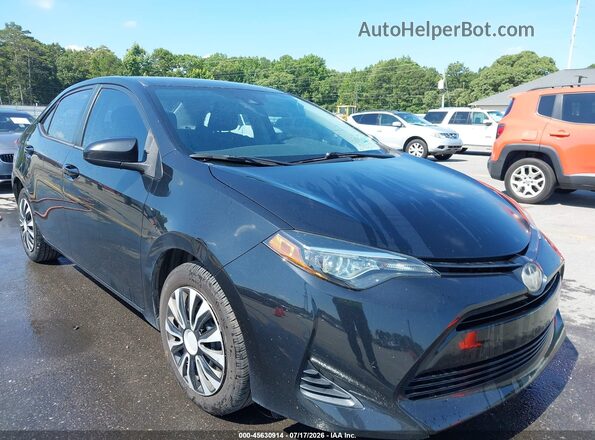2T1BURHE5KC201967 2019 TOYOTA COROLLA Black წინა ხედი