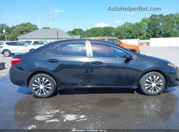 2T1BURHE5KC201967 2019 TOYOTA COROLLA Black უკანა სალონის ხედი