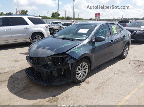 2T1BURHE5KC203783 2019 TOYOTA COROLLA Серый Передняя левая четверть