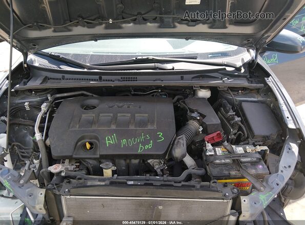 2T1BURHE5KC203783 2019 TOYOTA COROLLA Серый Вид сзади