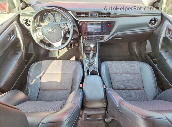 2T1BURHE5KC206246 2019 TOYOTA COROLLA Red Vista del salpicadero