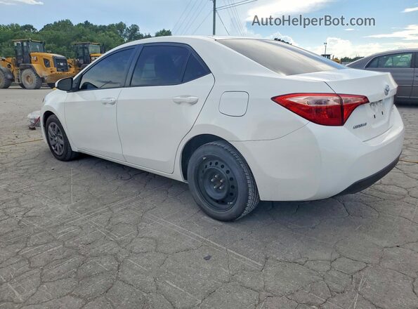2T1BURHE5KC225475 2019 TOYOTA COROLLA White უკანა მარცხენა