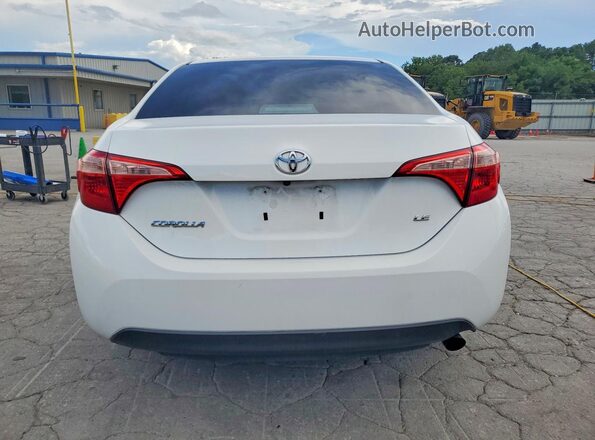 2T1BURHE5KC225475 2019 TOYOTA COROLLA White უკანა ხედი
