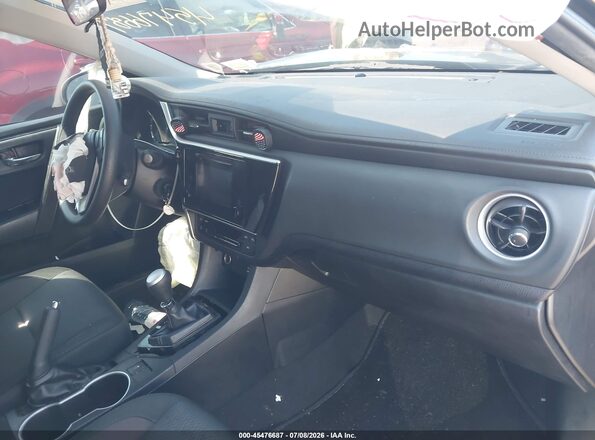 2T1BURHE5KC238131 2019 TOYOTA COROLLA Black Widok wnętrza z przodu