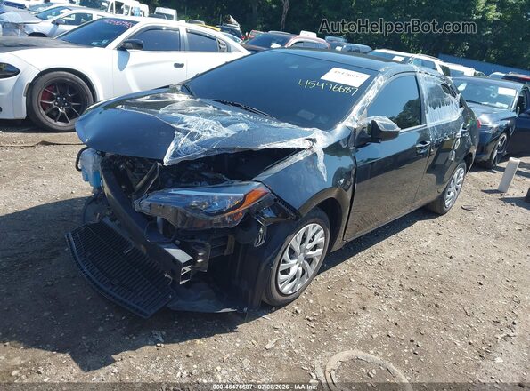 2T1BURHE5KC238131 2019 TOYOTA COROLLA Black Przód lewy