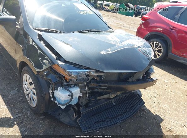 2T1BURHE5KC238131 2019 TOYOTA COROLLA Black Widok zestawu wskaźników