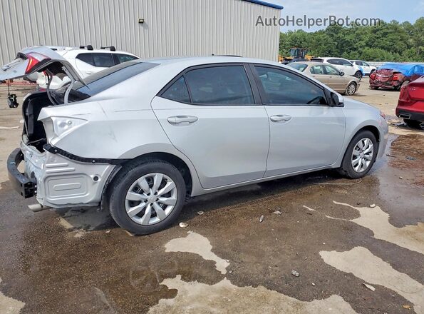 2T1BURHE6GC500178 2016 TOYOTA COROLLA Silver Trasero derecho