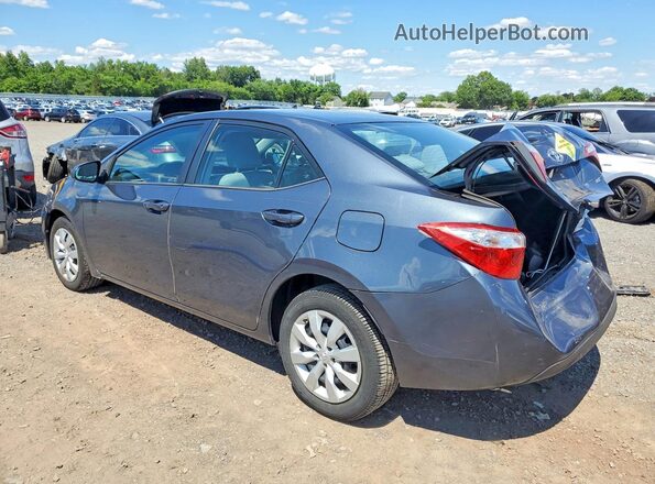 2T1BURHE6GC504697 2016 TOYOTA COROLLA Gray Tył lewy