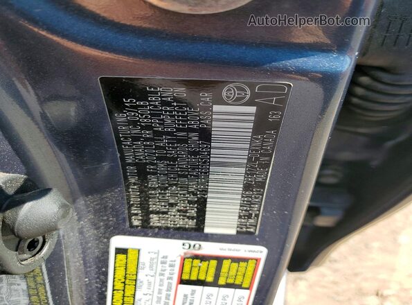 2T1BURHE6GC504697 2016 TOYOTA COROLLA Gray Widok komory silnika