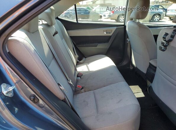 2T1BURHE6GC504697 2016 TOYOTA COROLLA Gray Widok tylnych siedzeń