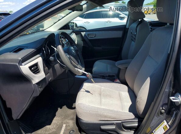 2T1BURHE6GC504697 2016 TOYOTA COROLLA Gray Widok wnętrza z przodu