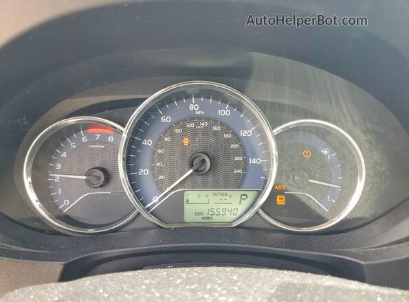 2T1BURHE6GC507969 2016 TOYOTA COROLLA Silver ხელსაწყოთა პანელის ხედი