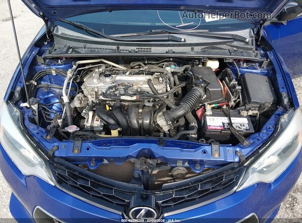 2T1BURHE6GC570411 2016 TOYOTA COROLLA Синий Вид сзади
