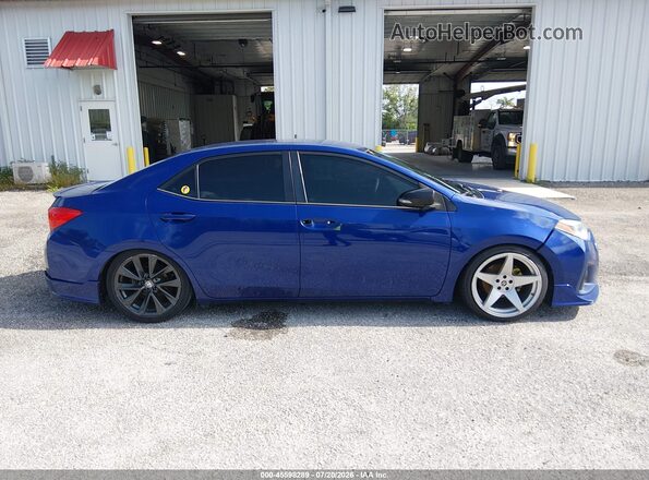 2T1BURHE6GC570411 2016 TOYOTA COROLLA Синий Панорамный вид салона 360°