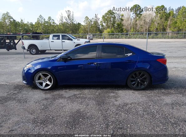 2T1BURHE6GC570411 2016 TOYOTA COROLLA Синий 