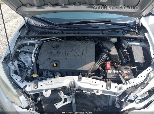 2T1BURHE6GC586205 2016 TOYOTA COROLLA Silver Vista trasera
