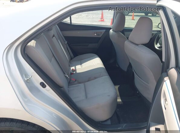 2T1BURHE6GC586205 2016 TOYOTA COROLLA Silver Vista de la etiqueta del VIN