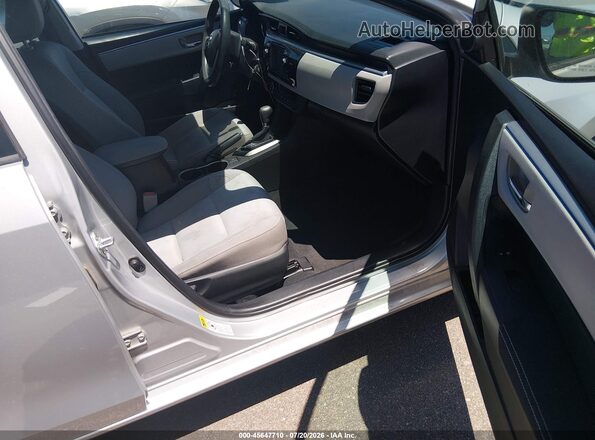 2T1BURHE6GC602838 2016 TOYOTA COROLLA Silver Vista interior delantera