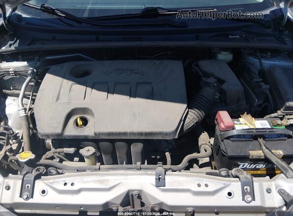 2T1BURHE6GC602838 2016 TOYOTA COROLLA Silver Vista trasera