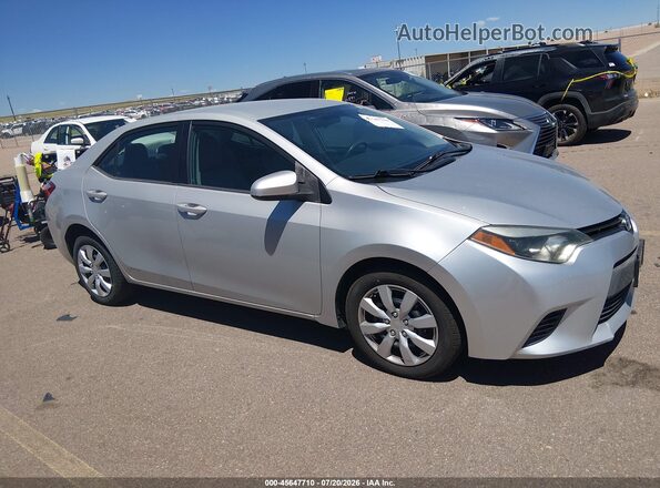 2T1BURHE6GC602838 2016 TOYOTA COROLLA Silver Vista interior trasera