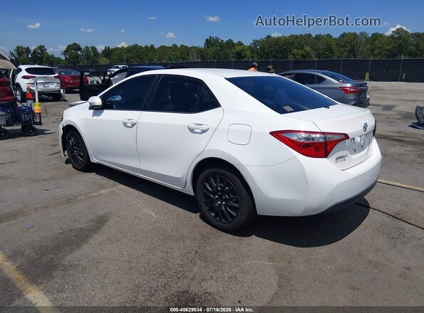 2T1BURHE6GC614021 2016 TOYOTA COROLLA White Rear left
