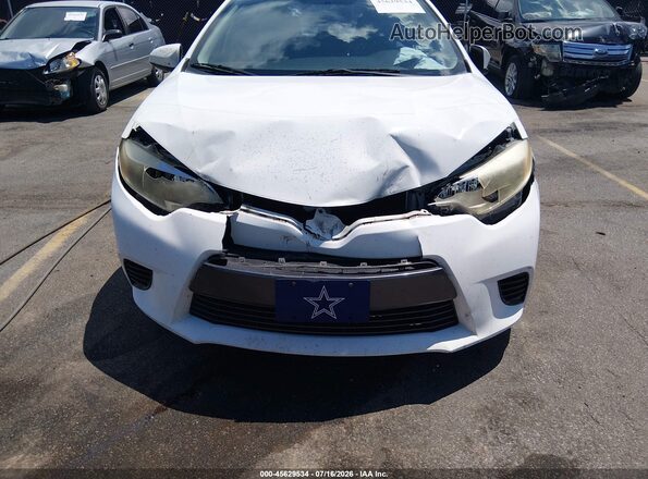 2T1BURHE6GC614021 2016 TOYOTA COROLLA White Front view