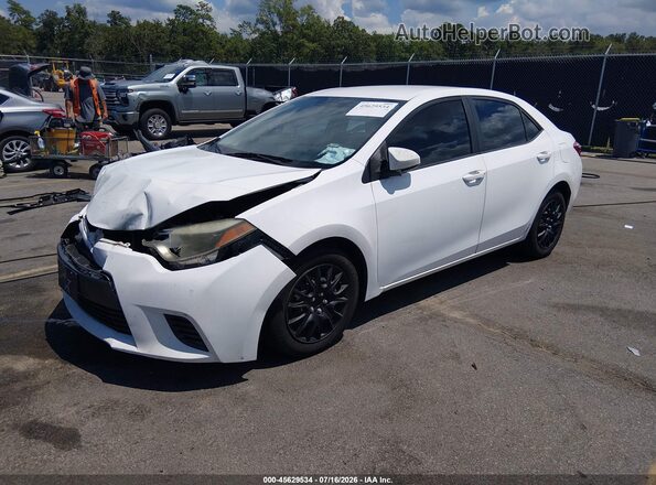 2T1BURHE6GC614021 2016 TOYOTA COROLLA White Front left