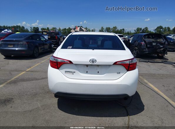 2T1BURHE6GC614021 2016 TOYOTA COROLLA White 