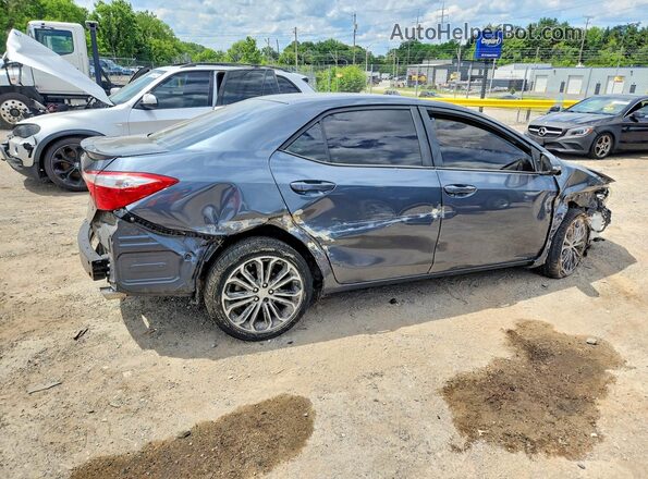 2T1BURHE6GC648539 2016 TOYOTA COROLLA Gray Trasero derecho