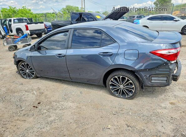 2T1BURHE6GC648539 2016 TOYOTA COROLLA Gray Trasero izquierdo
