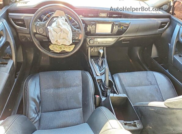 2T1BURHE6GC648539 2016 TOYOTA COROLLA Gray Vista del salpicadero