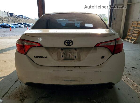 2T1BURHE6GC655958 2016 TOYOTA COROLLA White Widok z tyłu
