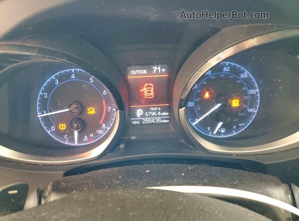 2T1BURHE6GC655958 2016 TOYOTA COROLLA White Widok zestawu wskaźników