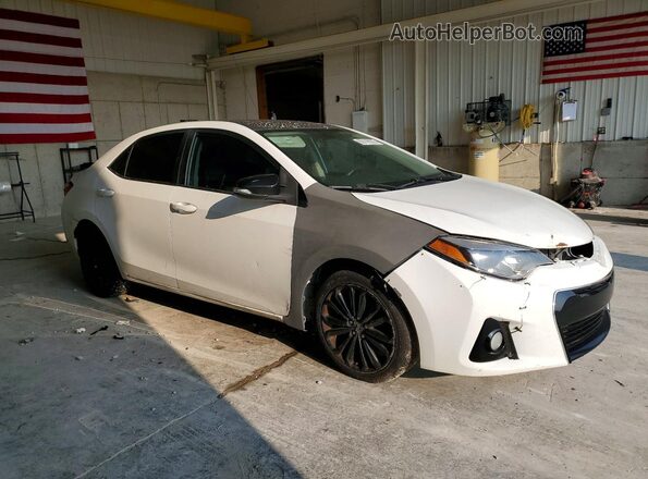 2T1BURHE6GC655958 2016 TOYOTA COROLLA White Przód prawy
