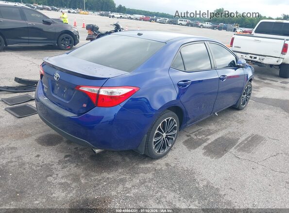 2T1BURHE6GC659783 2016 TOYOTA COROLLA Blue Rear right