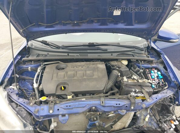 2T1BURHE6GC659783 2016 TOYOTA COROLLA Blue Rear view