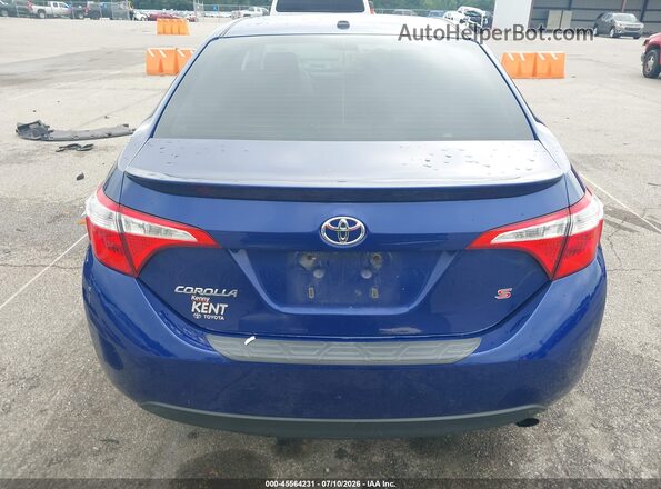 2T1BURHE6GC659783 2016 TOYOTA COROLLA Blue 