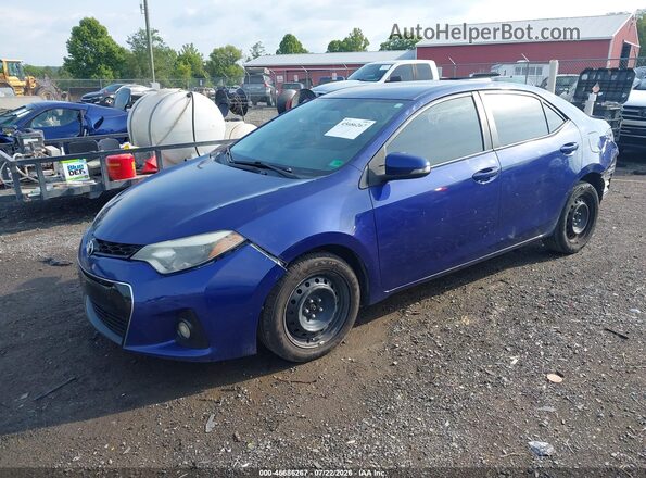 2T1BURHE6GC667351 2016 TOYOTA COROLLA Blue Vista tres cuartos delantera izquierda