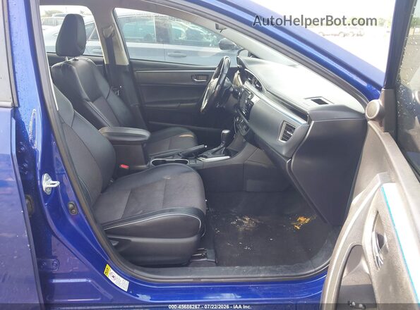 2T1BURHE6GC667351 2016 TOYOTA COROLLA Blue Vista interior delantera