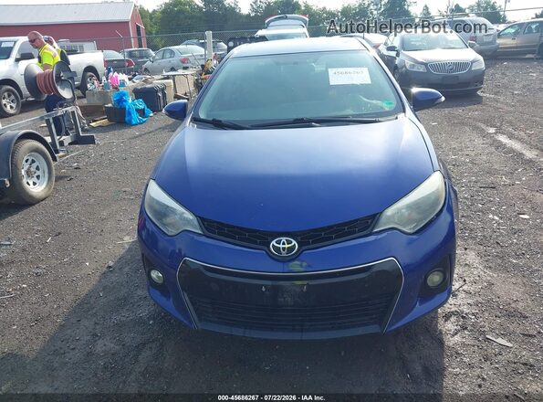 2T1BURHE6GC667351 2016 TOYOTA COROLLA Blue Vista del cuadro de instrumentos