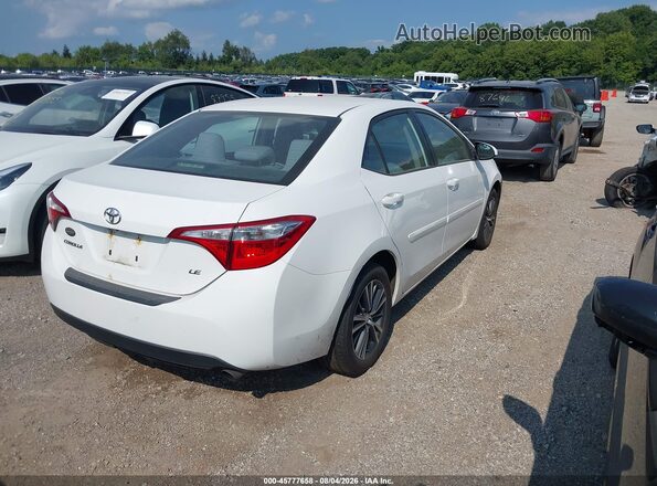 2T1BURHE6GC691505 2016 TOYOTA COROLLA White უკანა მარჯვენა