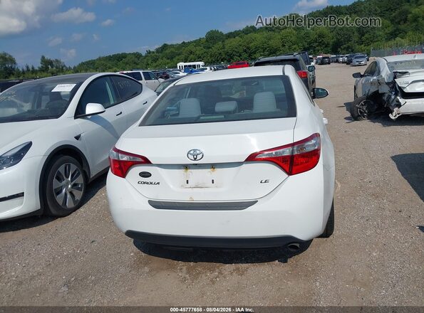 2T1BURHE6GC691505 2016 TOYOTA COROLLA White 