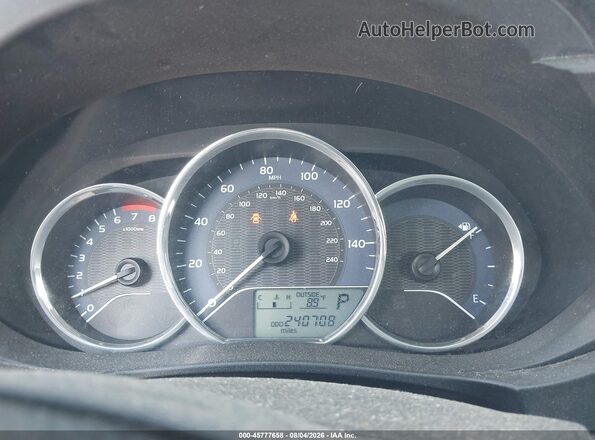 2T1BURHE6GC691505 2016 TOYOTA COROLLA White უკანა სავარძლების ხედი