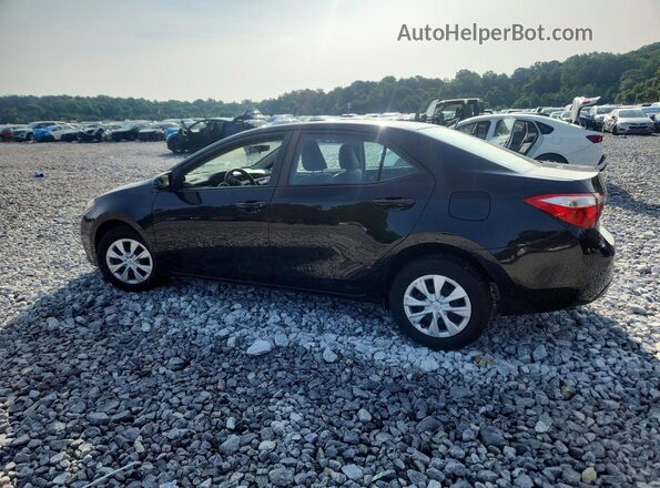 2T1BURHE6GC734160 2016 TOYOTA COROLLA Black Հետևի ձախ
