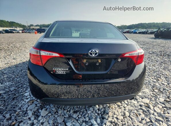 2T1BURHE6GC734160 2016 TOYOTA COROLLA Black Հետևի տեսք