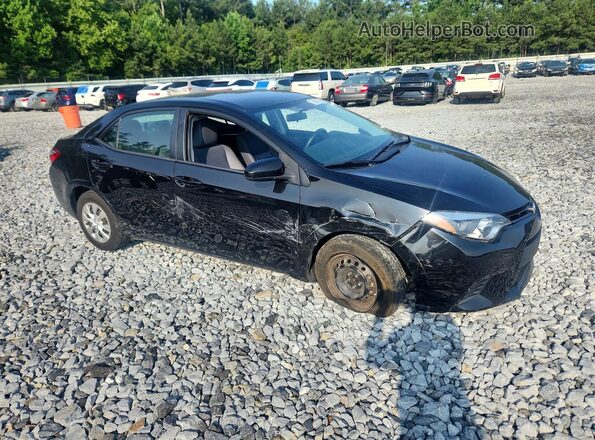 2T1BURHE6GC734160 2016 TOYOTA COROLLA Black Առջևի աջ