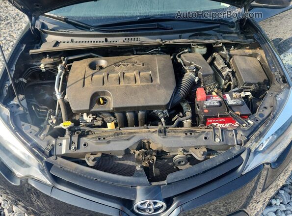 2T1BURHE6GC734160 2016 TOYOTA COROLLA Black Սալոնի հետևի տեսք