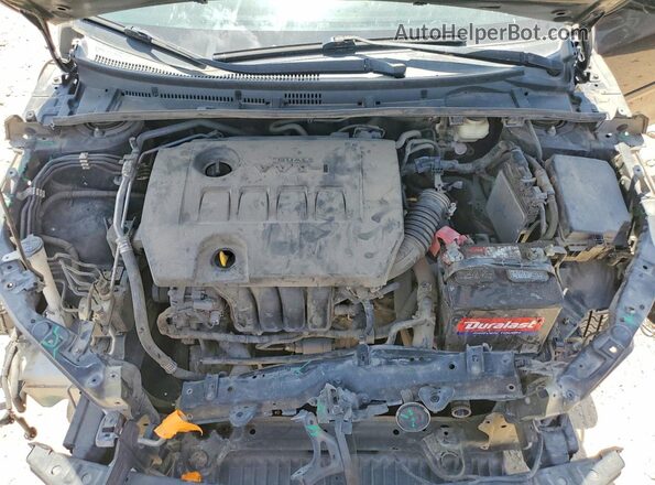 2T1BURHE6GC741688 2016 TOYOTA COROLLA Black Вид задньої частини салону