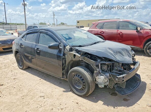 2T1BURHE6GC741688 2016 TOYOTA COROLLA Black Передня права чверть